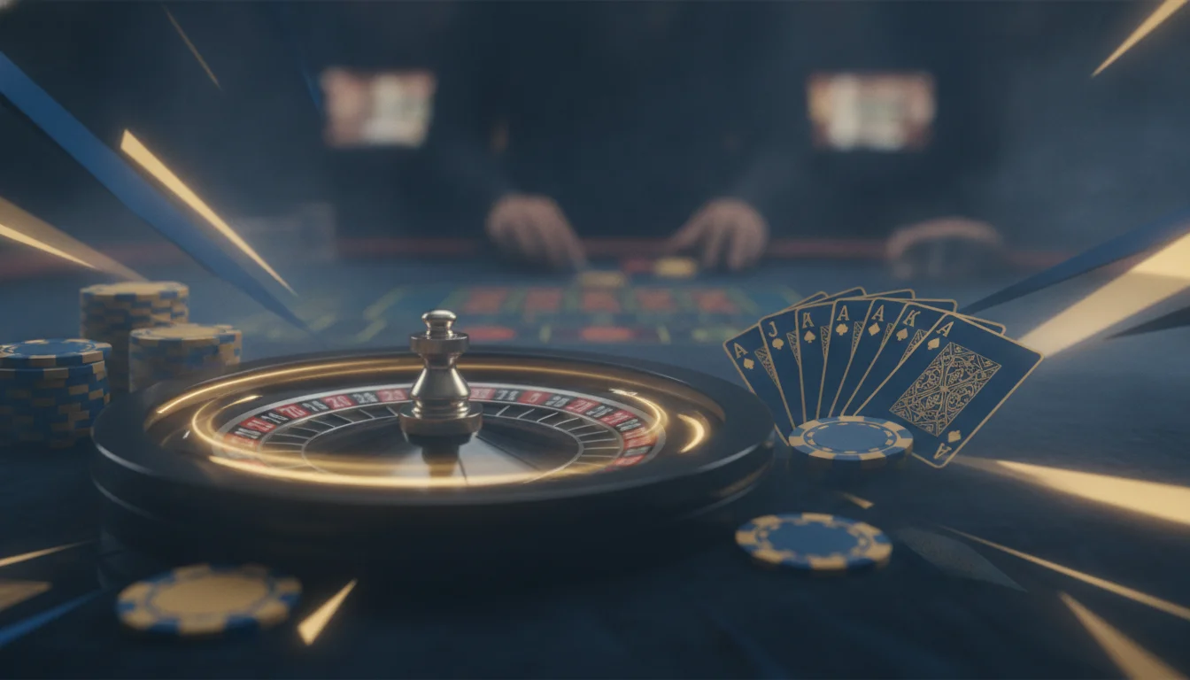 Juegos con crupier en vivo en Qaqmx